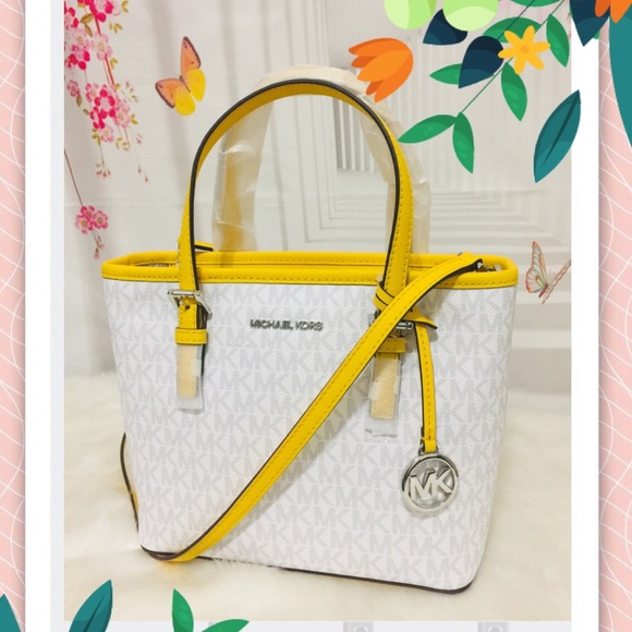 Michael Kors Jet set Small top zip Satchel - Picture 2 of 11